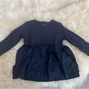 Crewcuts Navy Long Sleeve Tee